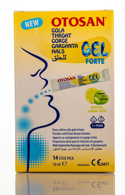 Otosan Throat Gel Forte 14 Stick X10Ml