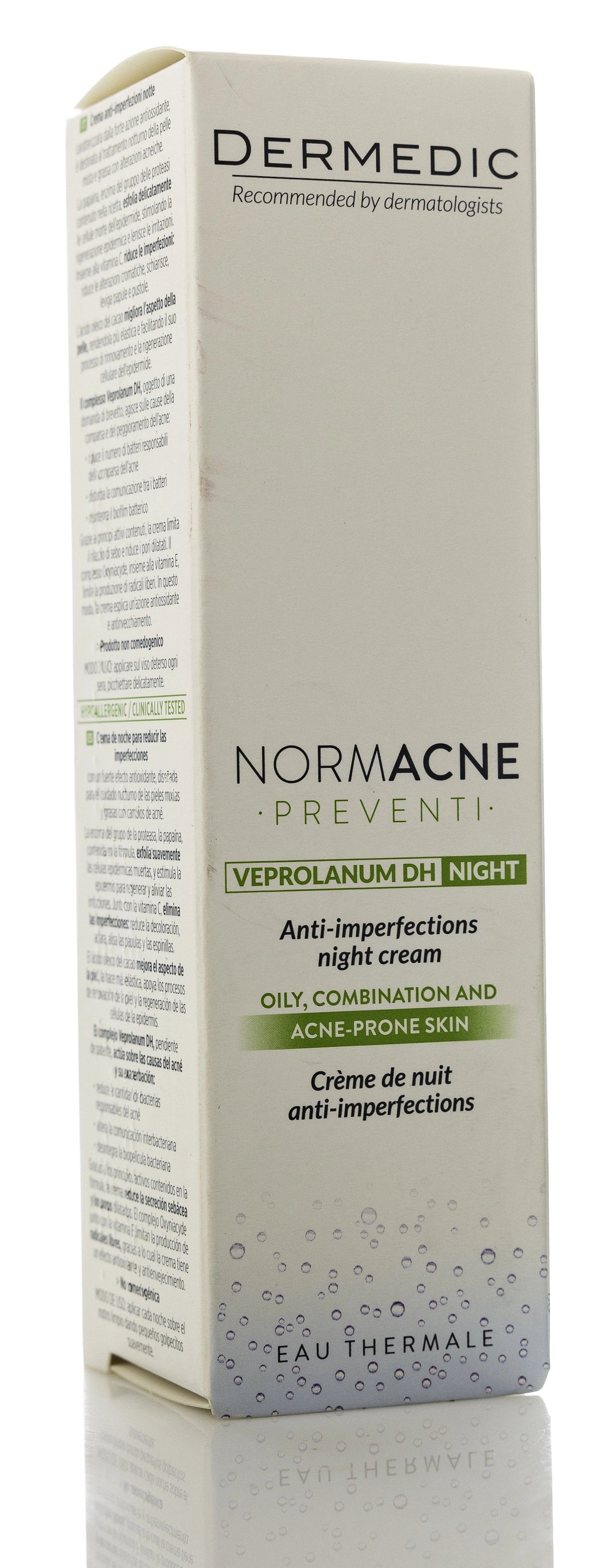 Dermedic Normacne Preventi Veprolanum DH Night Anti-Imperfections Night Cream 40 ml