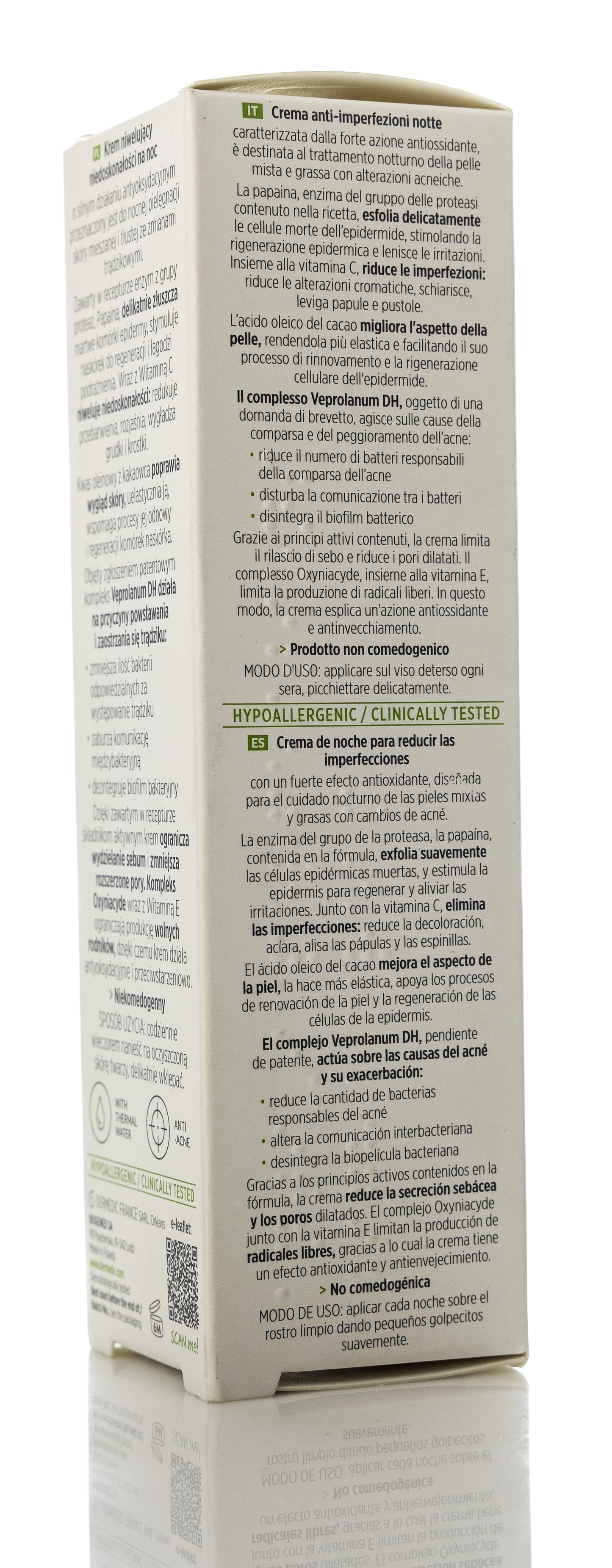 Dermedic Normacne Preventi Veprolanum DH Night Anti-Imperfections Night Cream 40 ml