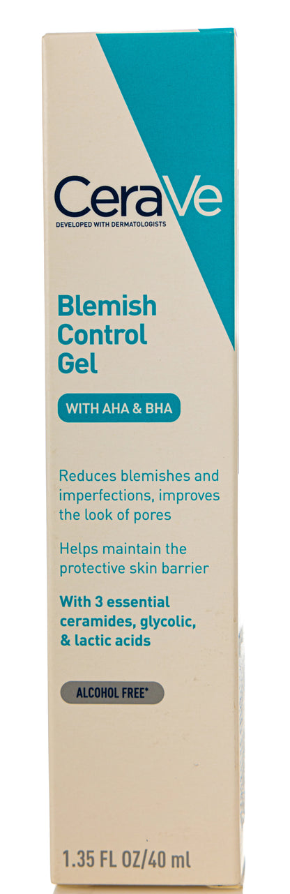 CeraVe Blemish Control Gel with AHA & BHA Gel 40 Ml