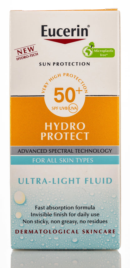 Eucerin Sun SPF 50+ Hydro Protect Ultra-Light Fluid 50 Ml