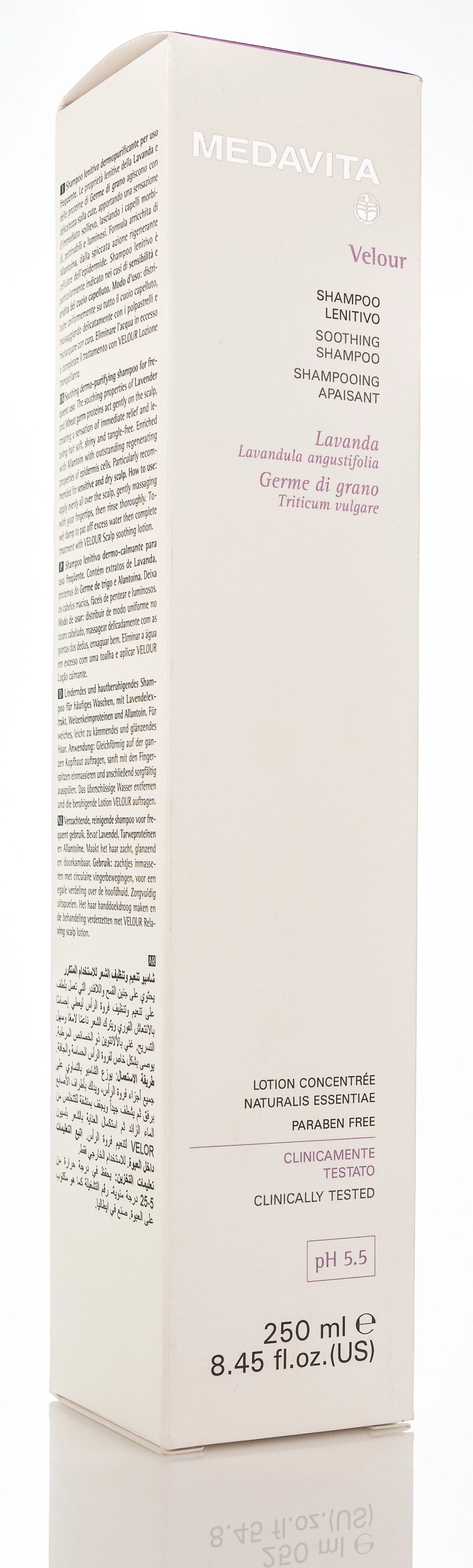 Medavita Velour Soothing shampoo 250 Ml