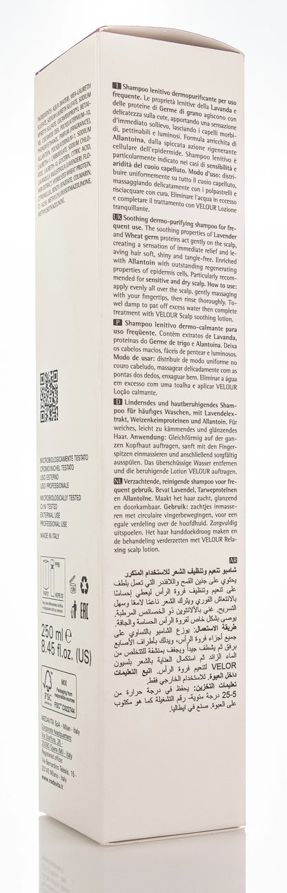 Medavita Velour Soothing shampoo 250 Ml