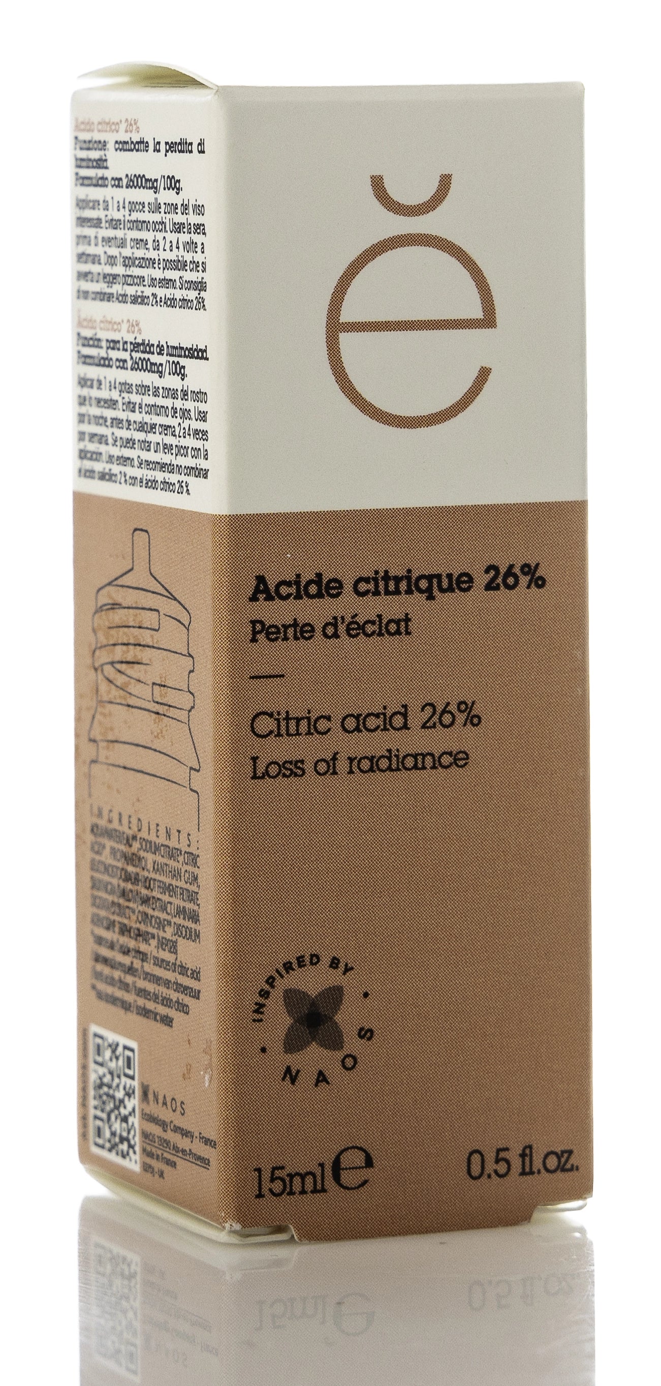 Etat Pur  Pure Active Citric Acid AHA 20% Loss of Radiance Serum 15 Ml