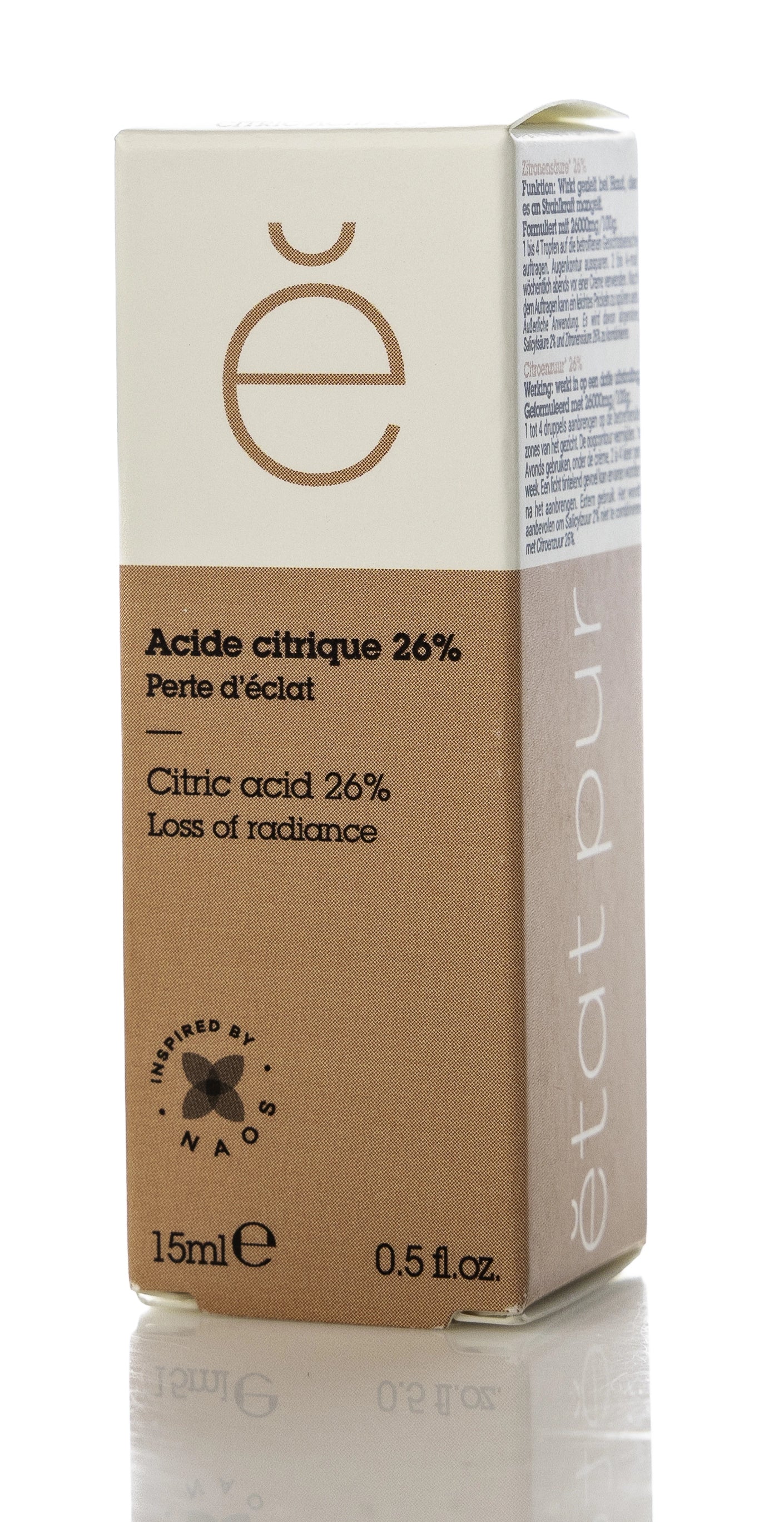 Etat Pur  Pure Active Citric Acid AHA 20% Loss of Radiance Serum 15 Ml