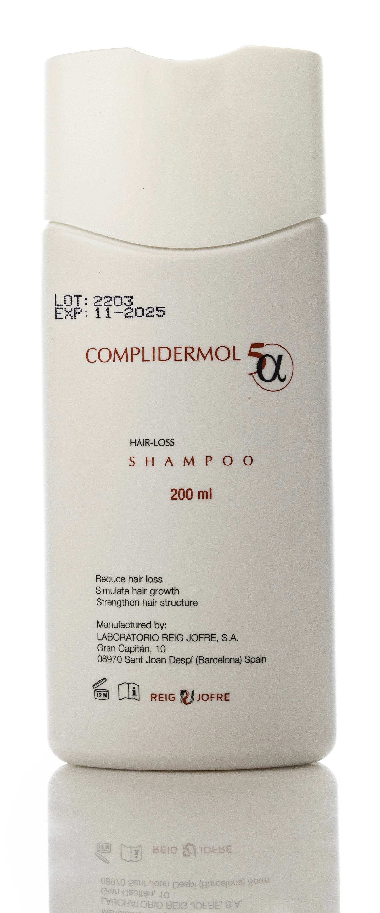 Complidermol 5-Alpha Hair Loss Shmpoo 200Ml
