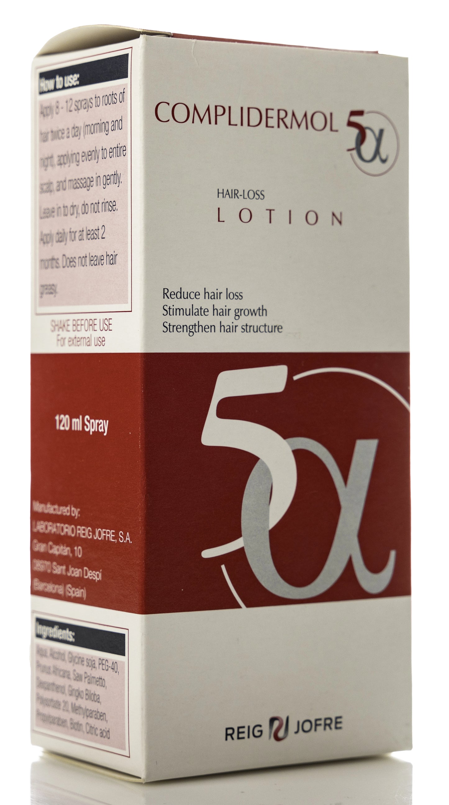 Complidermol 5-Alpha Hair Loss Lotion 120 Ml