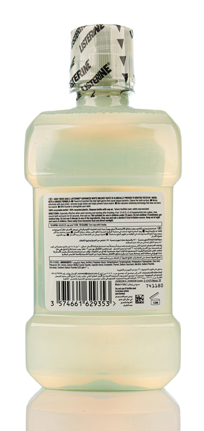Listerine Advanced White Mouthwash 250Ml