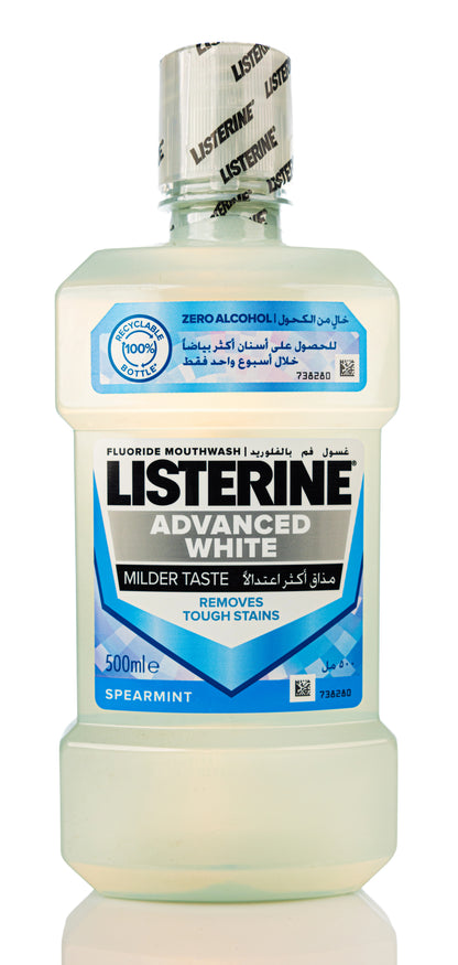 Listerine Advanced White Mouthwash 500 ml