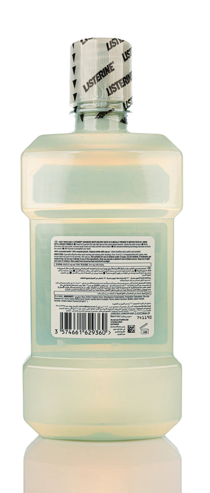 Listerine Advanced White Mouthwash 500 ml