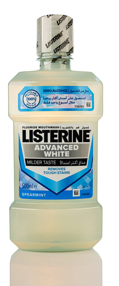 Listerine Advanced White Mouthwash 500 ml