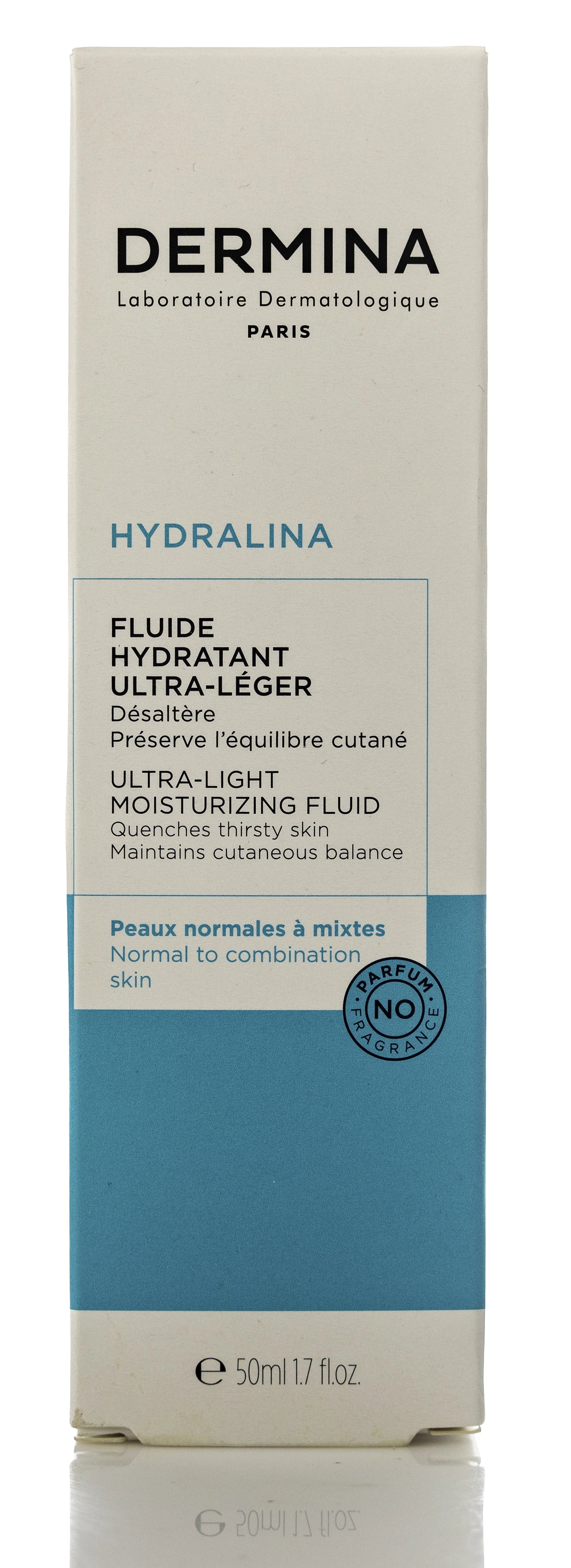 Dermina Hydralina Ultra Light Moisturizing Fluid 40 Ml