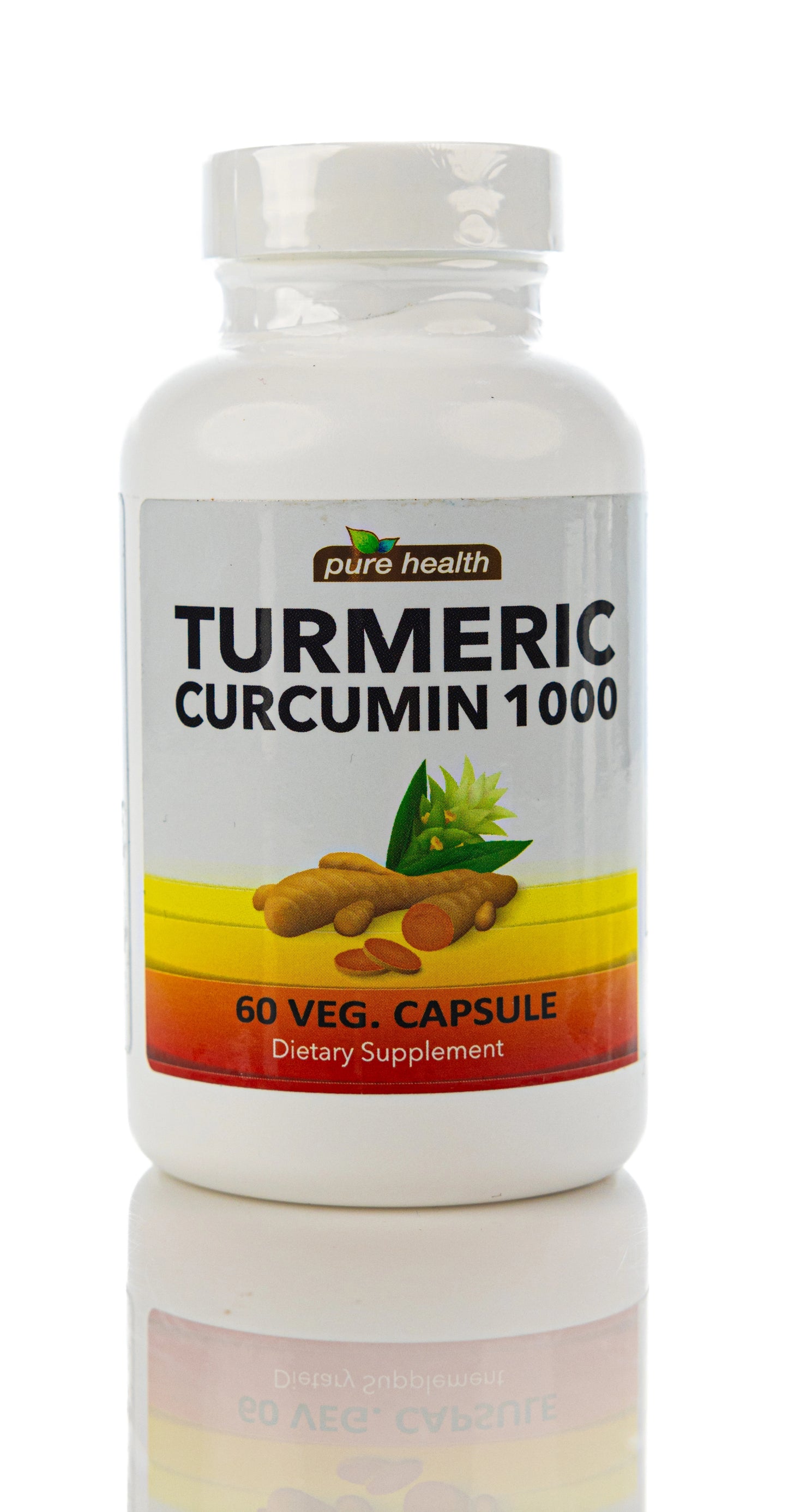 Pure Health Turmeric Curcumin 1000mg 60 Capsules