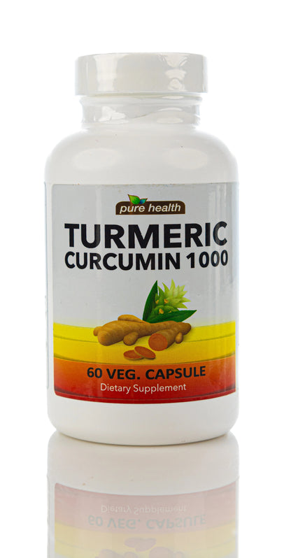 Pure Health Turmeric Curcumin 1000mg 60 Capsules