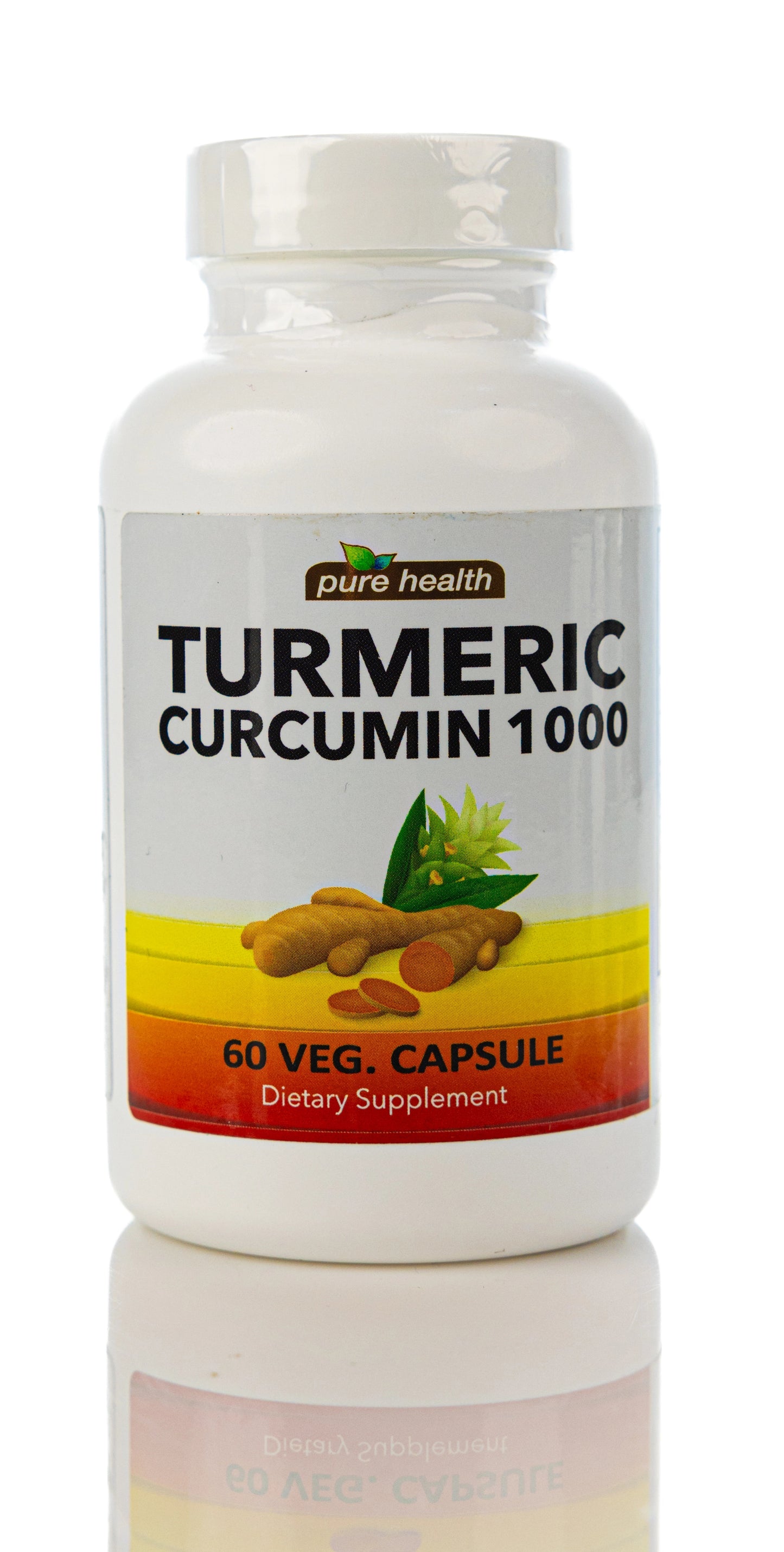 Pure Health Turmeric Curcumin 1000mg 60 Capsules