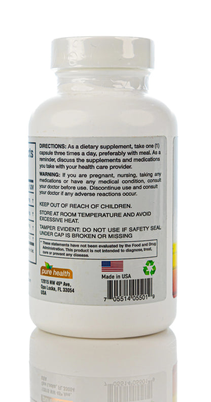 Pure Health Turmeric Curcumin 1000mg 60 Capsules