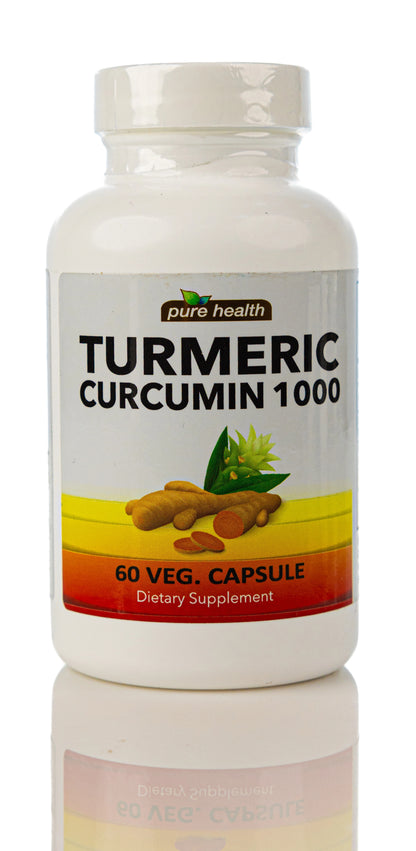 Pure Health Turmeric Curcumin 1000mg 60 Capsules