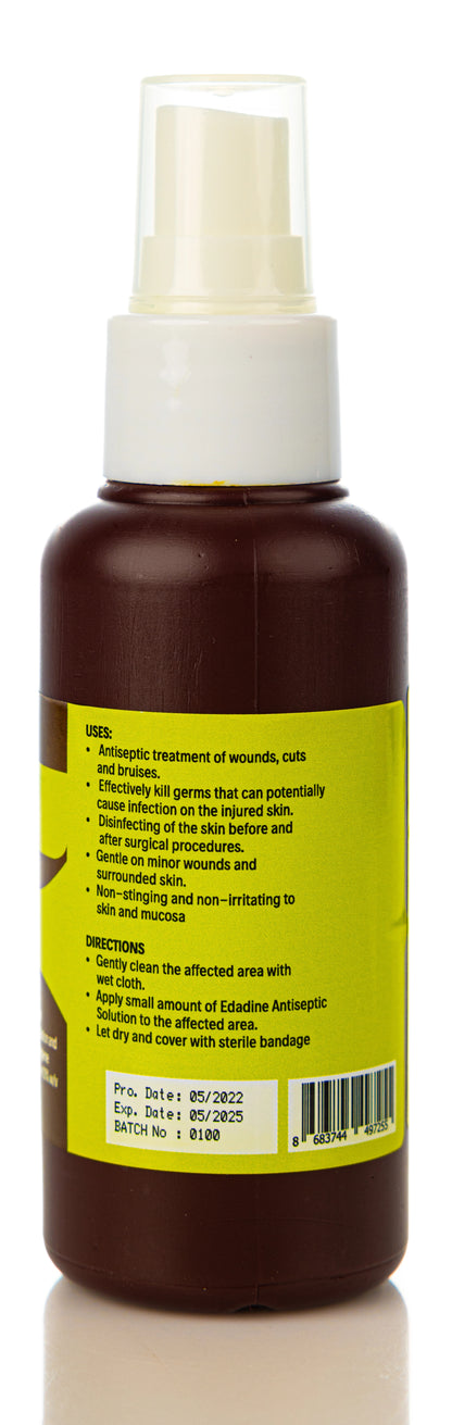 Edadine Antiseptic Solution 100Ml