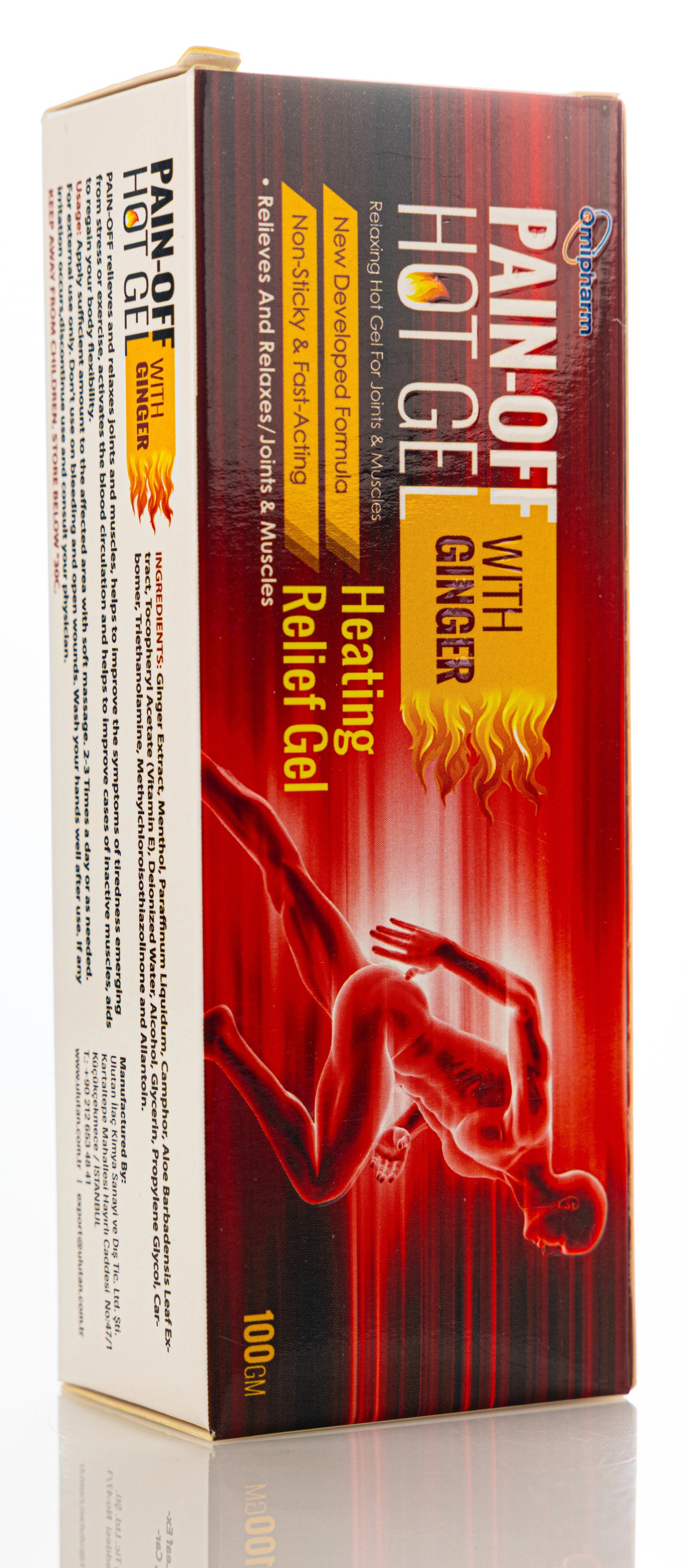 Pain-Off Hot Gel [with Ginger] 100Gm