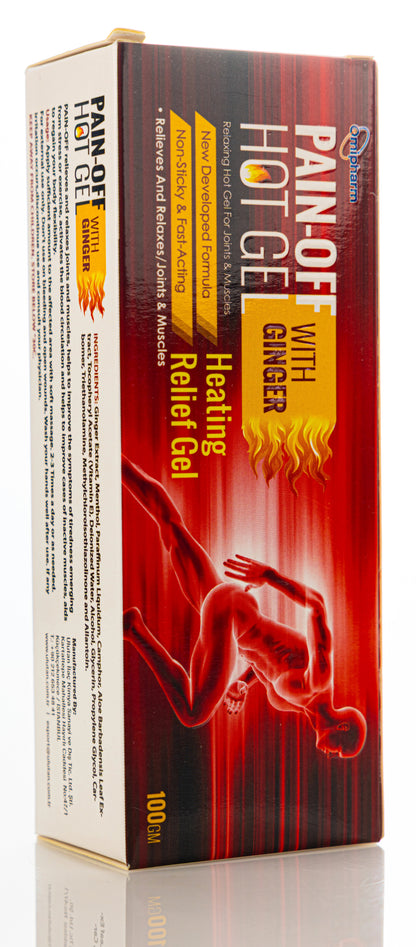 Pain-Off Hot Gel [with Ginger] 100Gm
