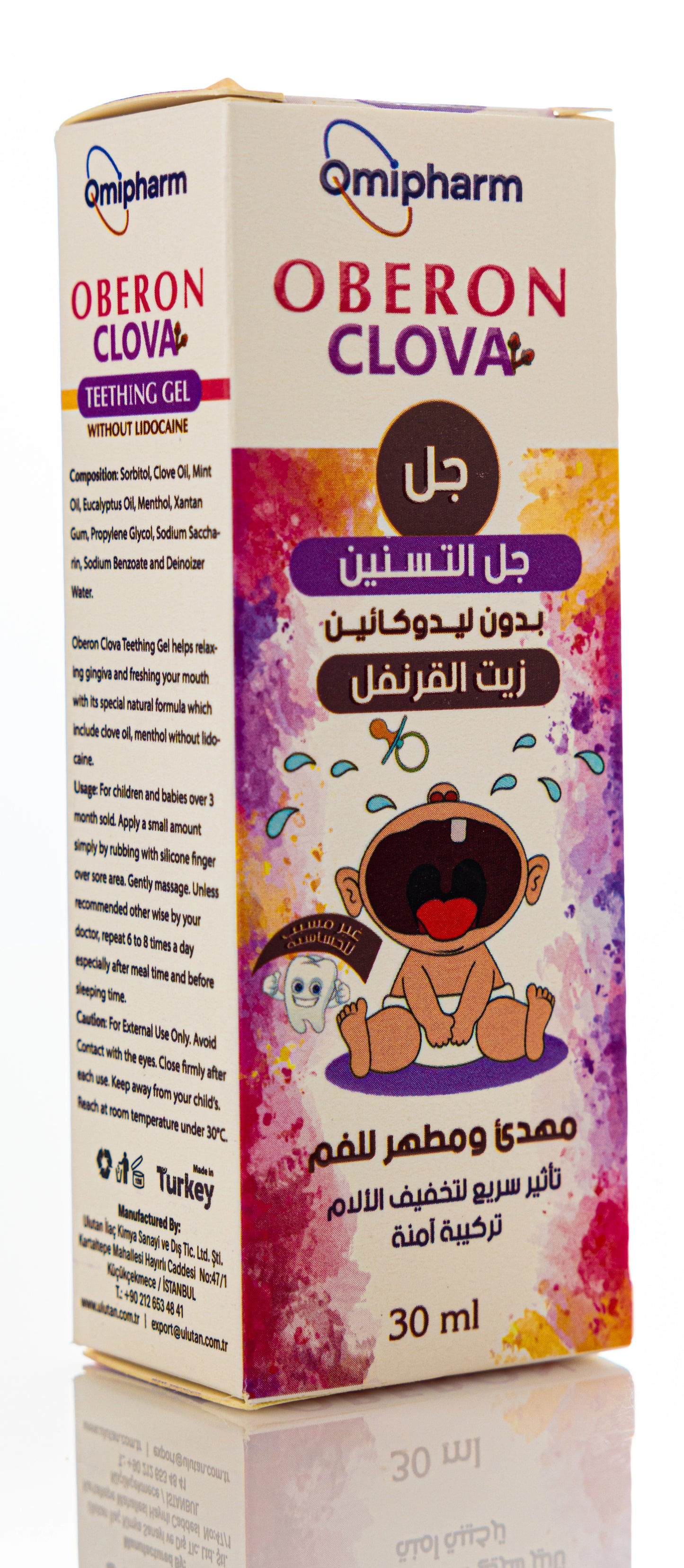 Oberon Clova Teething Gel 30Ml