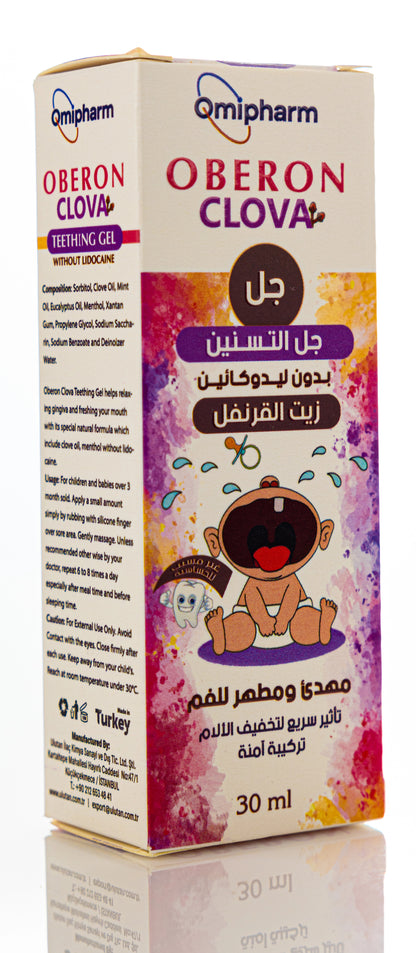 Oberon Clova Teething Gel 30Ml