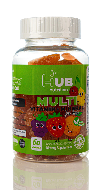 Hub Nutrition Kids Multi Vitamin & Mineral 60 Gummies