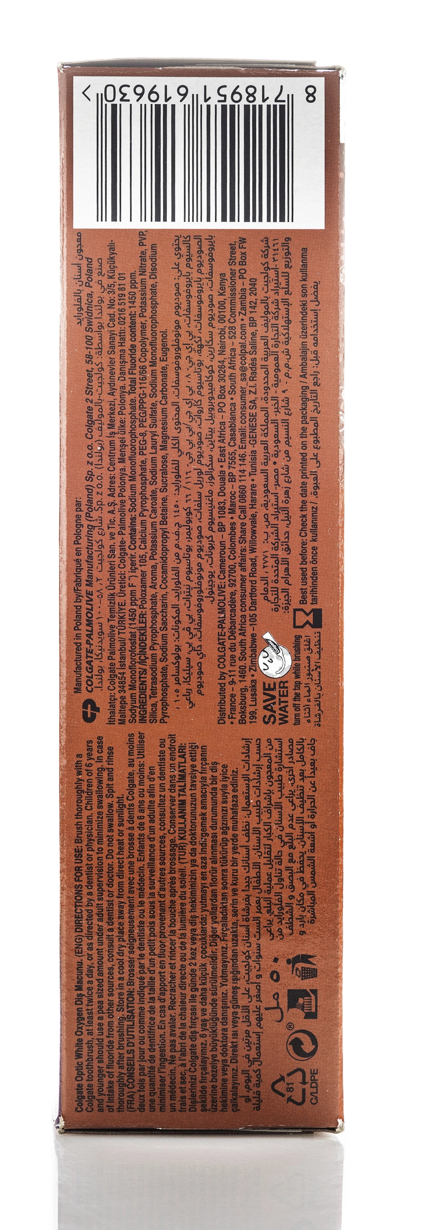 Colgate Optic White Oxygen Toothpaste 50 Ml