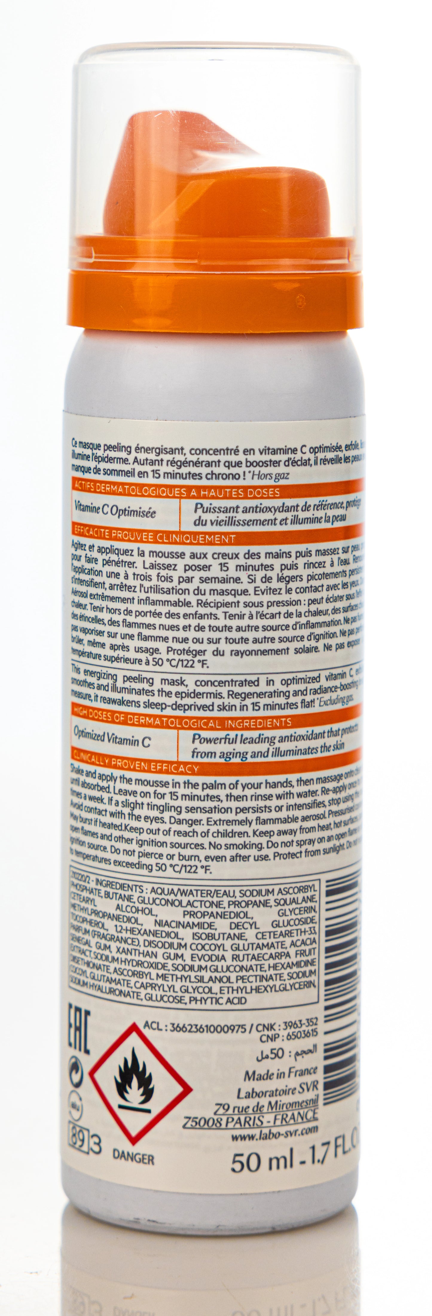 SVR Masque Anti-Ox Micro-Peeling Mousse Éclat