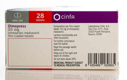 Olmepress 20Mg 28 Tablets