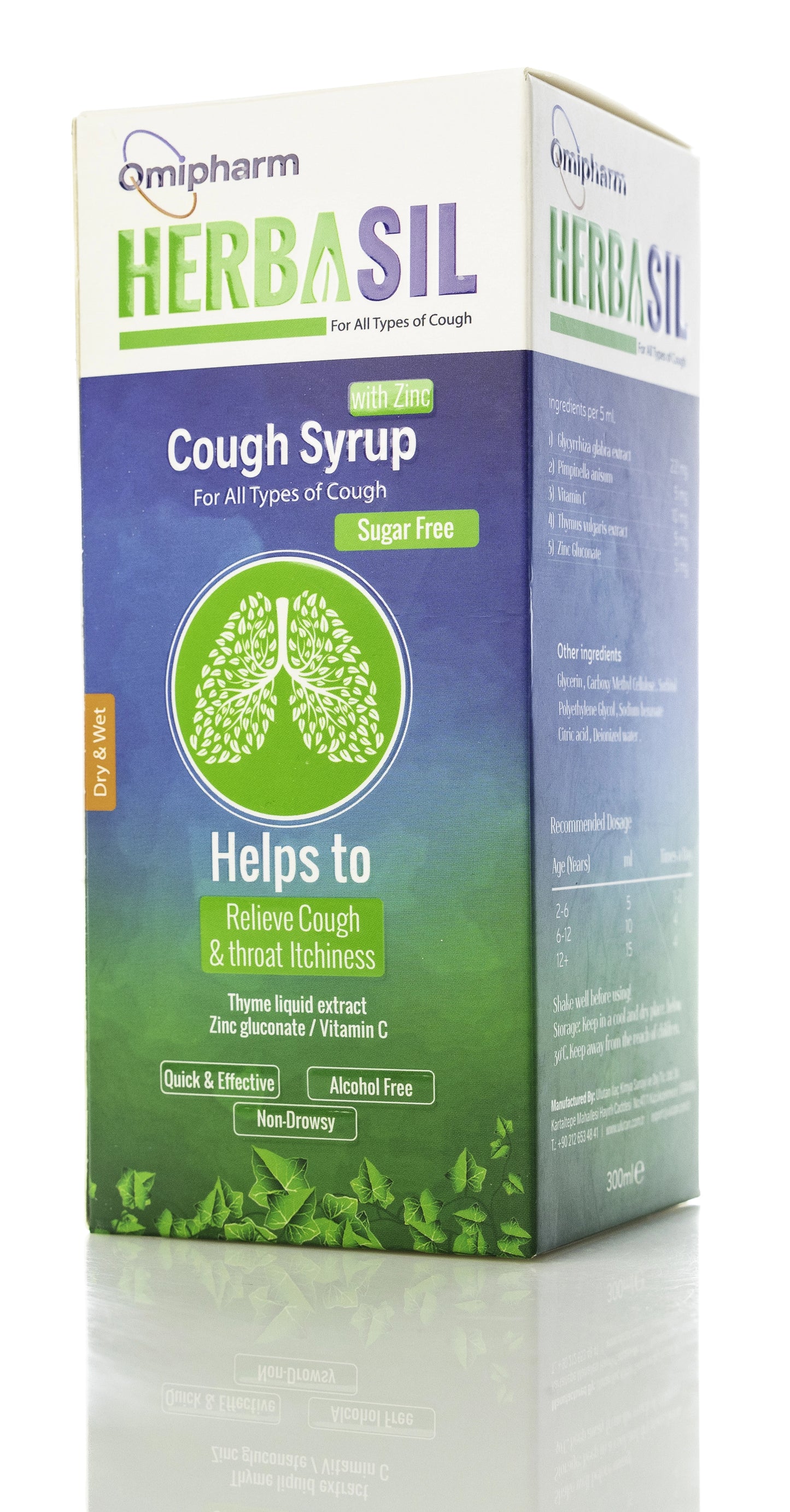 Herbasil Cough Syrup 300Ml