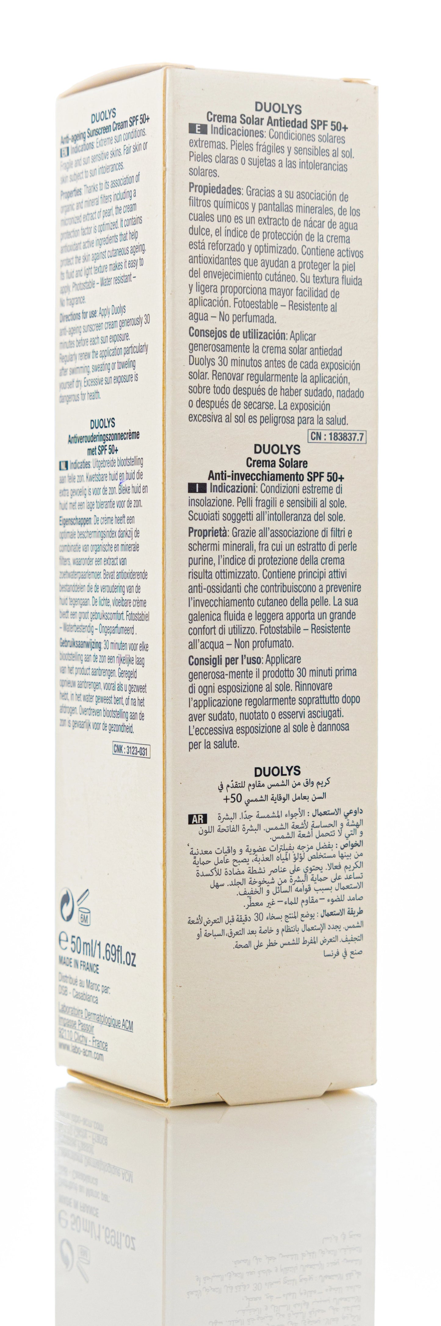 ACM Duolys Anti Age Sunscreen Spf 50+ 50Ml