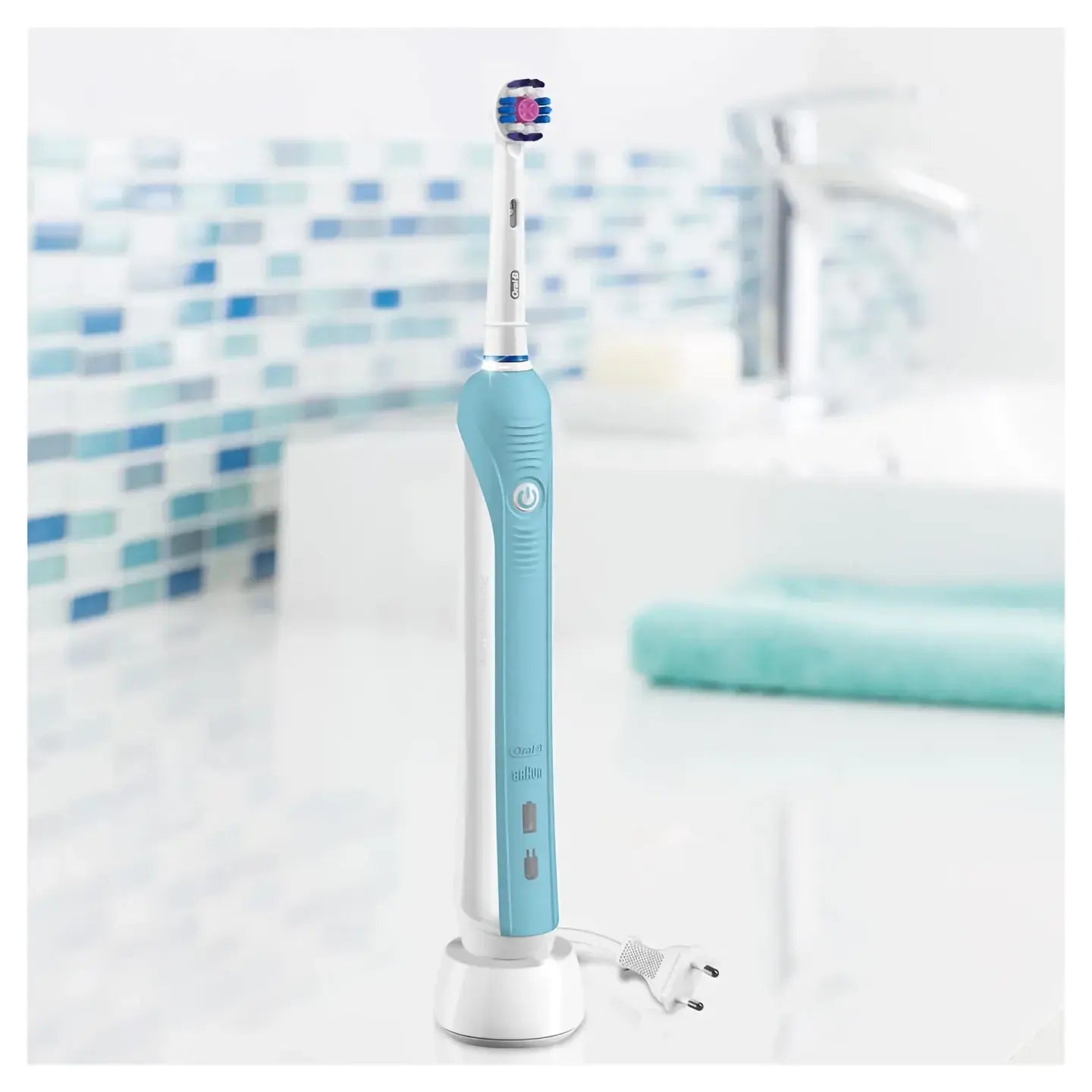 Oral-B Braun Pro 500 3D White Rechargable Toothbrush
