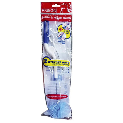 Pigeon 2 in 1 Bottle & Nipple Brush [5506]