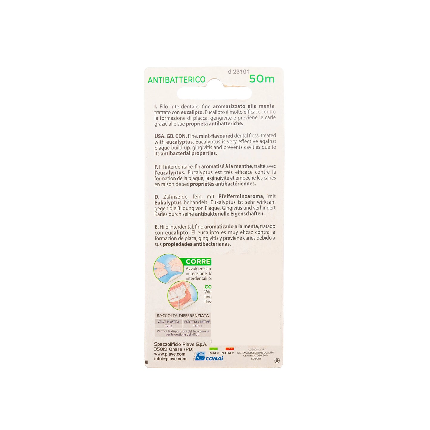 Silver Care Dental Floss 50m-1102