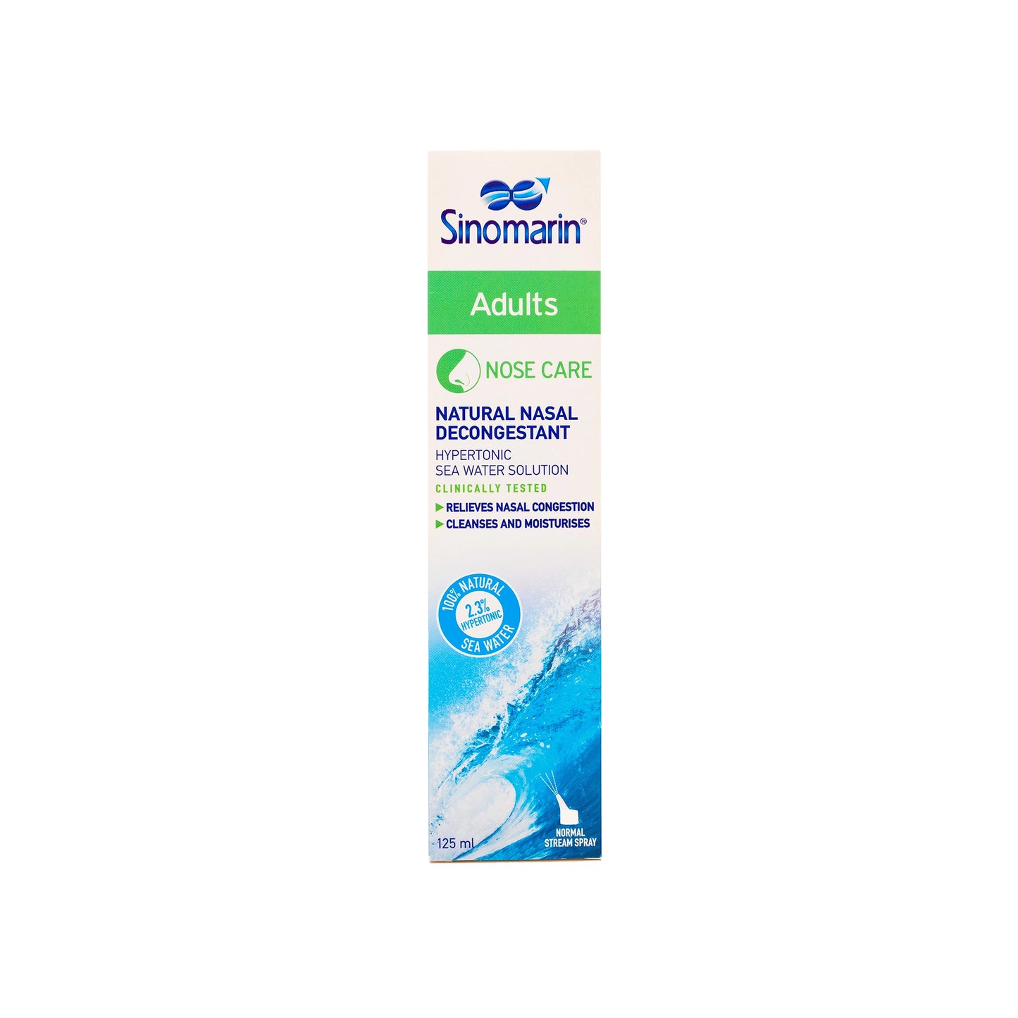 Sinomarin Nose Care Adult Nasal Spray 125Ml