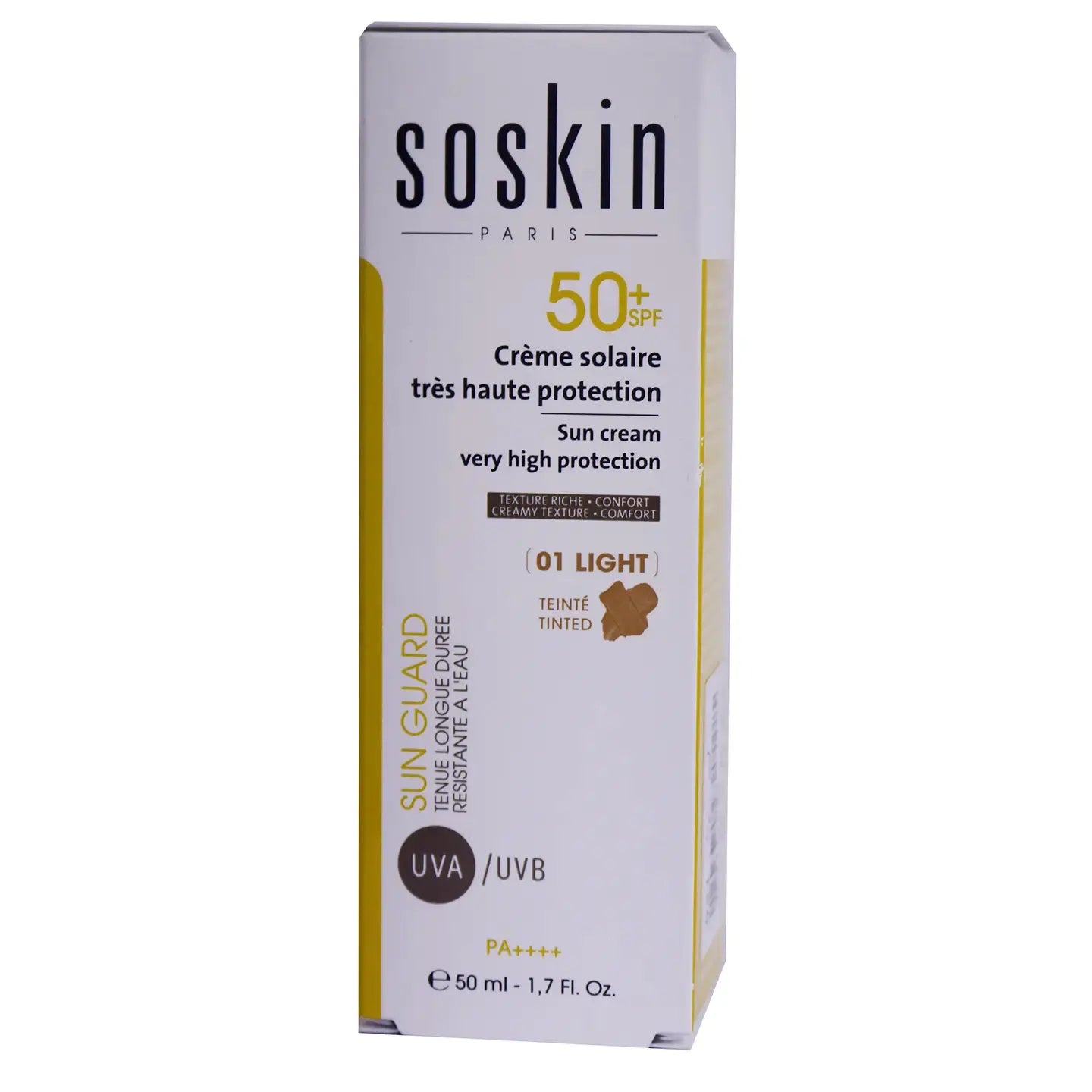 Soskin Spf 50+Tint (1) Cream 50 ml