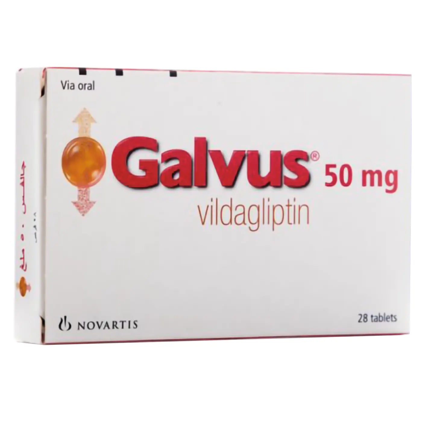 Galvus 50Mg 28 Tablets