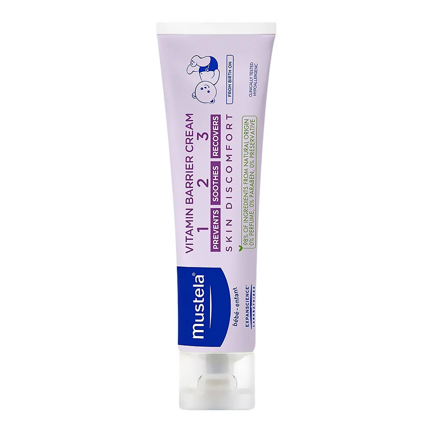 Mustela Vitamin Barrier Cream 100 Gm