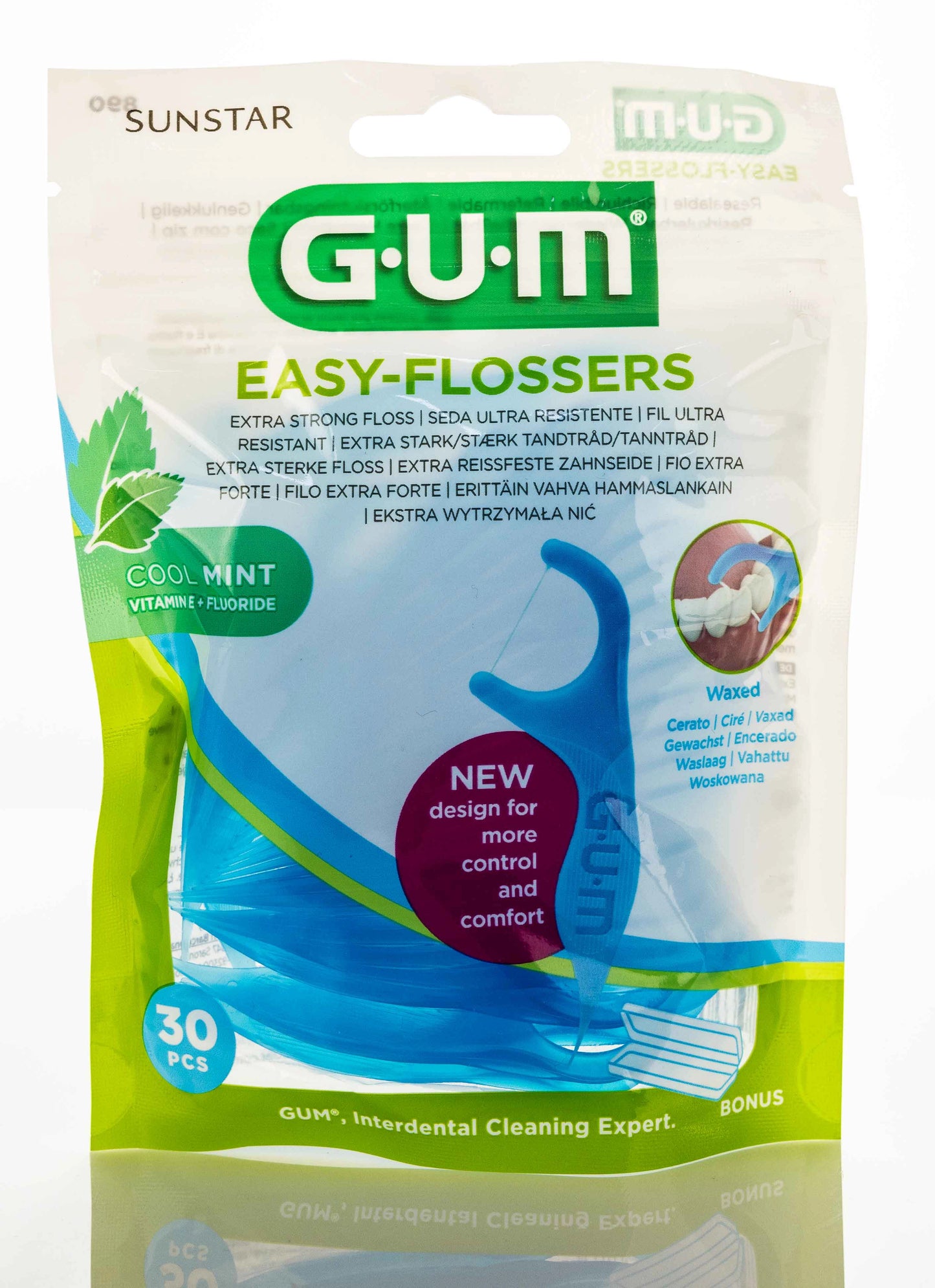 Gum Easy Flossers 30 pieces [890]