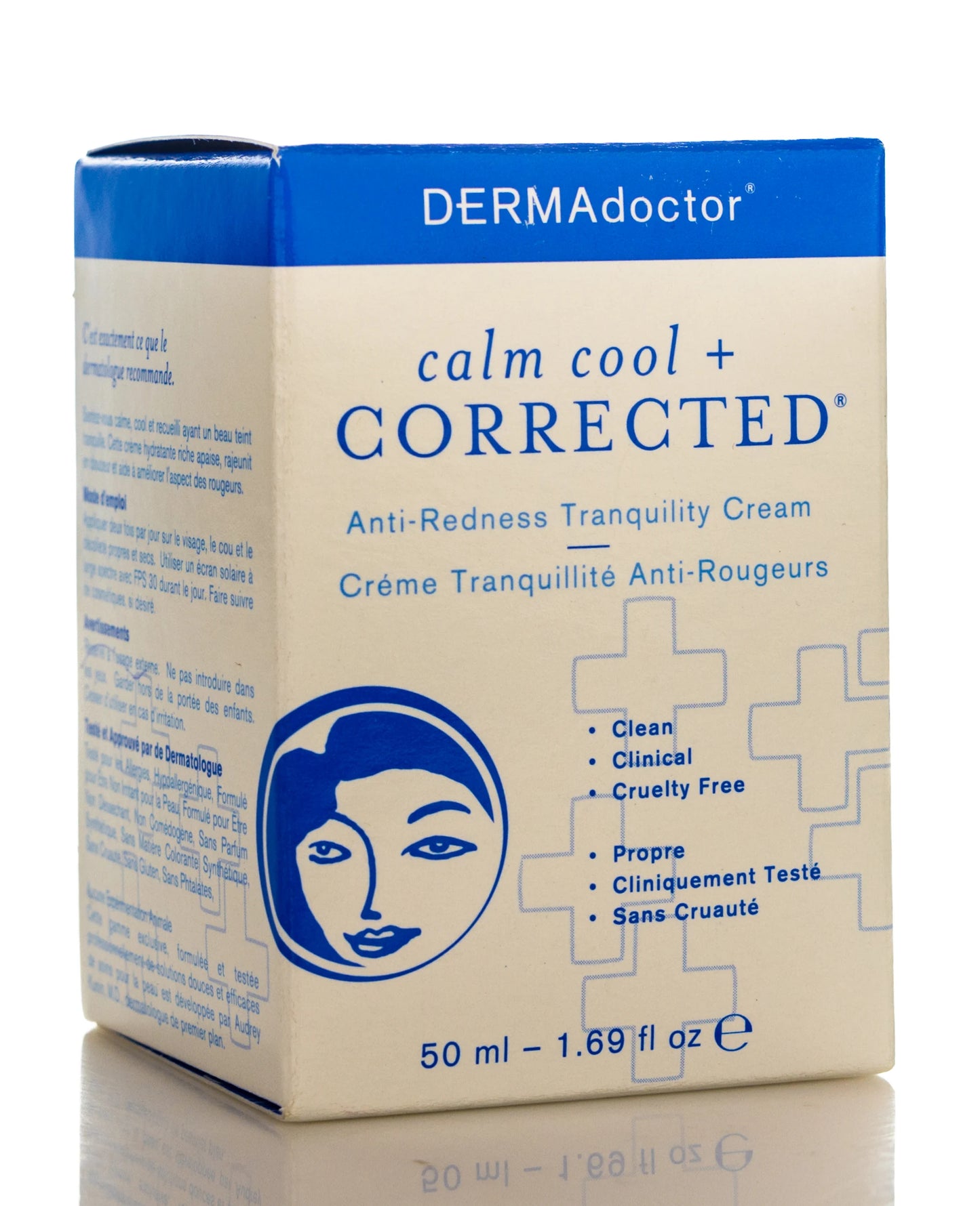 DERMAdoctor Calm Cool & Corrected Anti-Redness Tranquility Cream 50 Ml