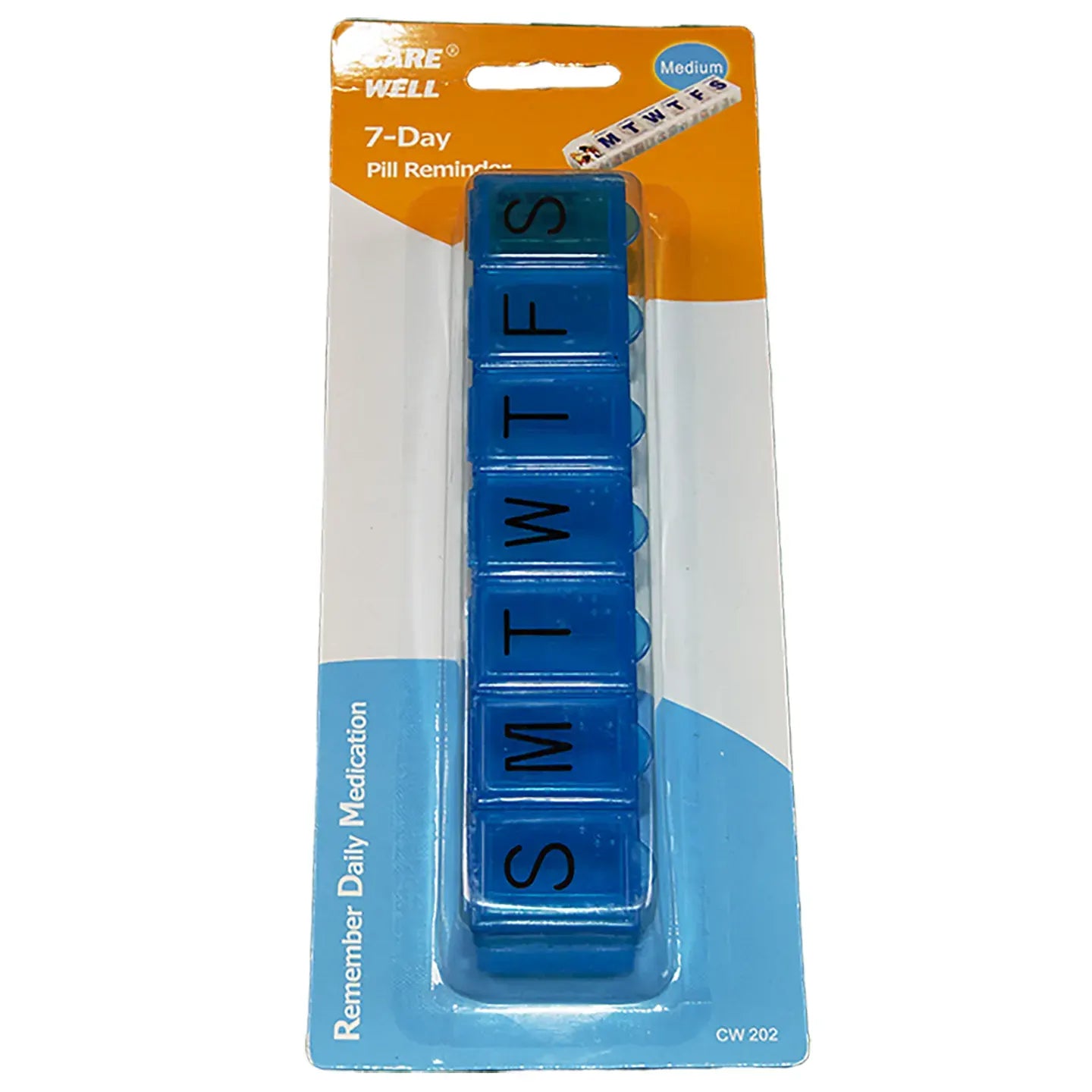 Care Well 7 Days Pill Reminder Medium [202]