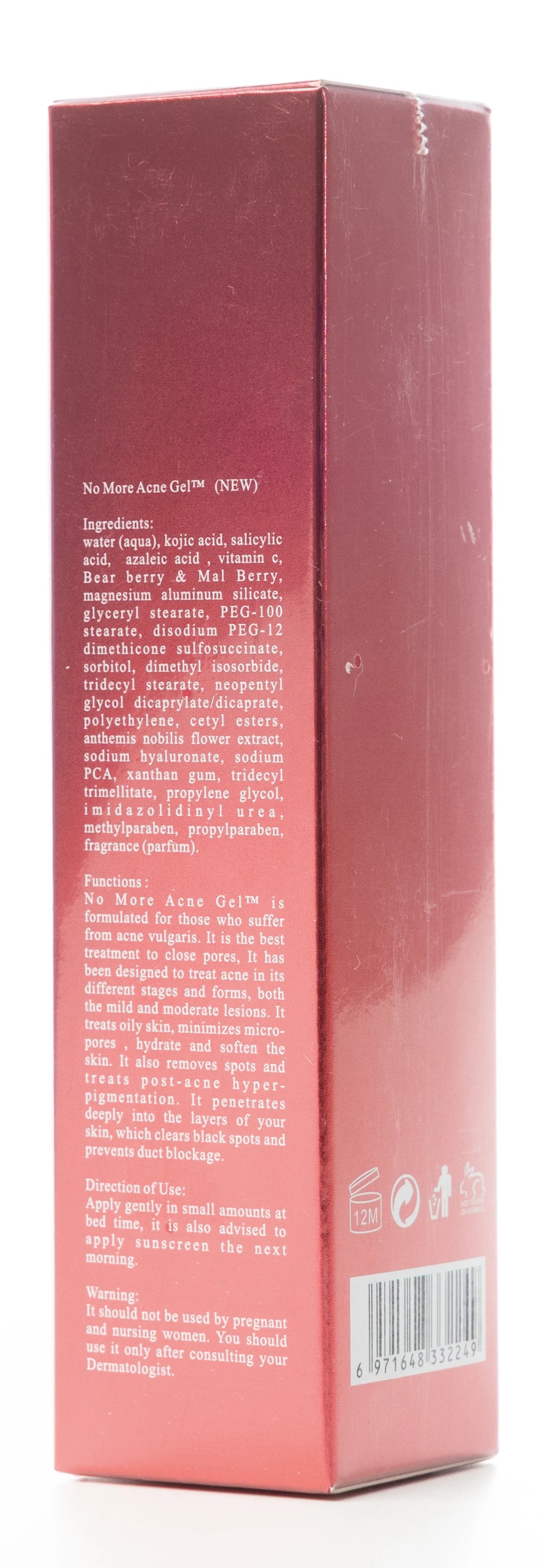 DR Q No More Acne Face Gel 50 Ml