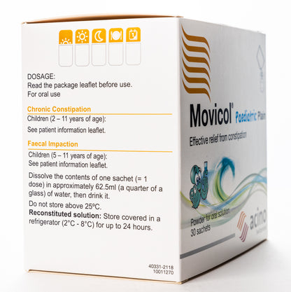 Movicol Pediatric Plain 30 Pieces