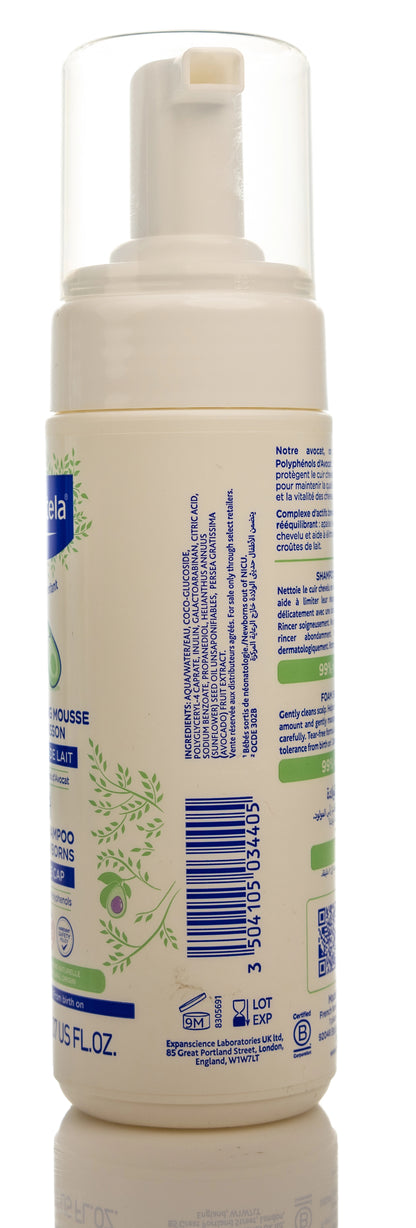 Mustela New Born Foam shampoo 150 Ml