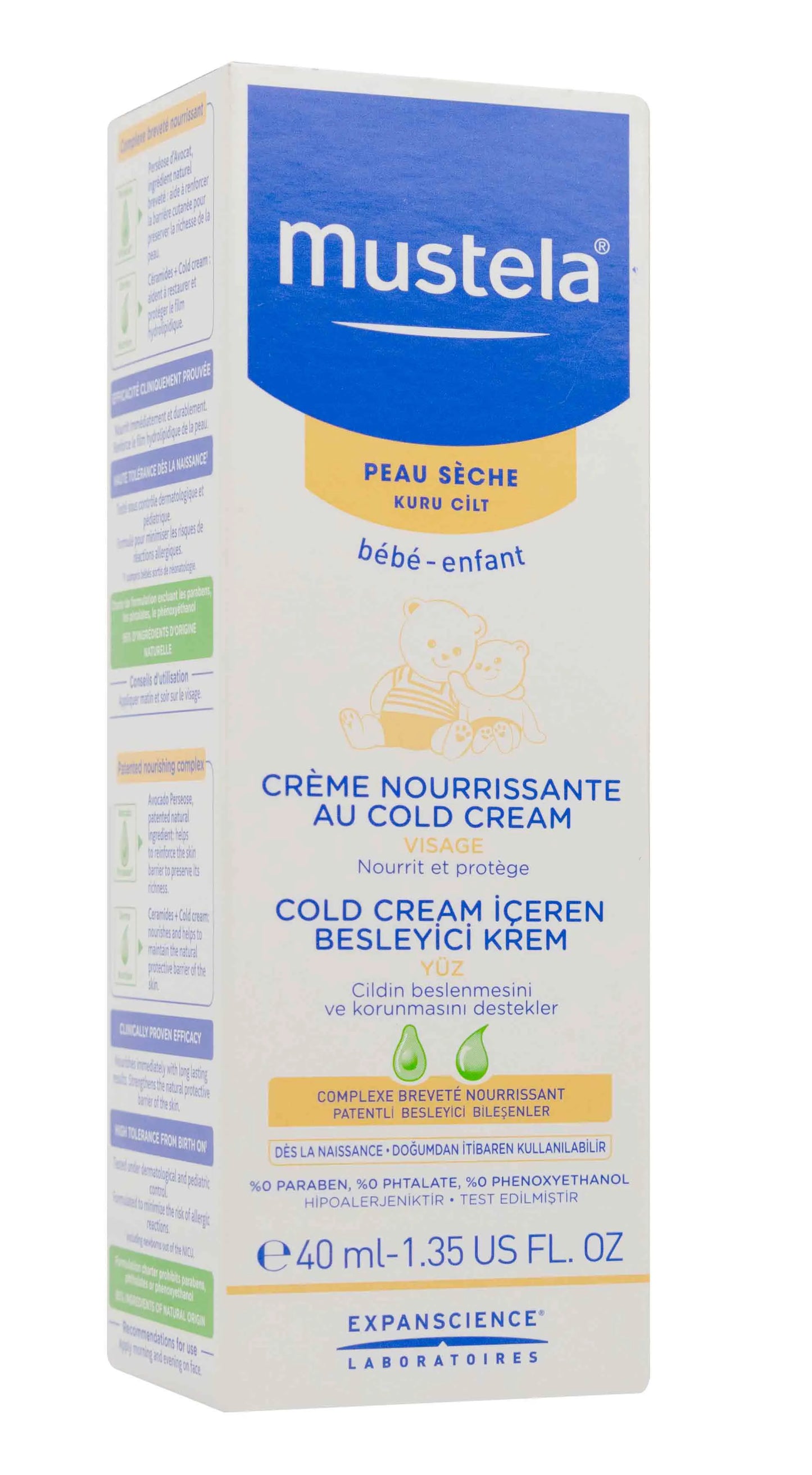 Mustela Nourish Cold Cream 40 Ml