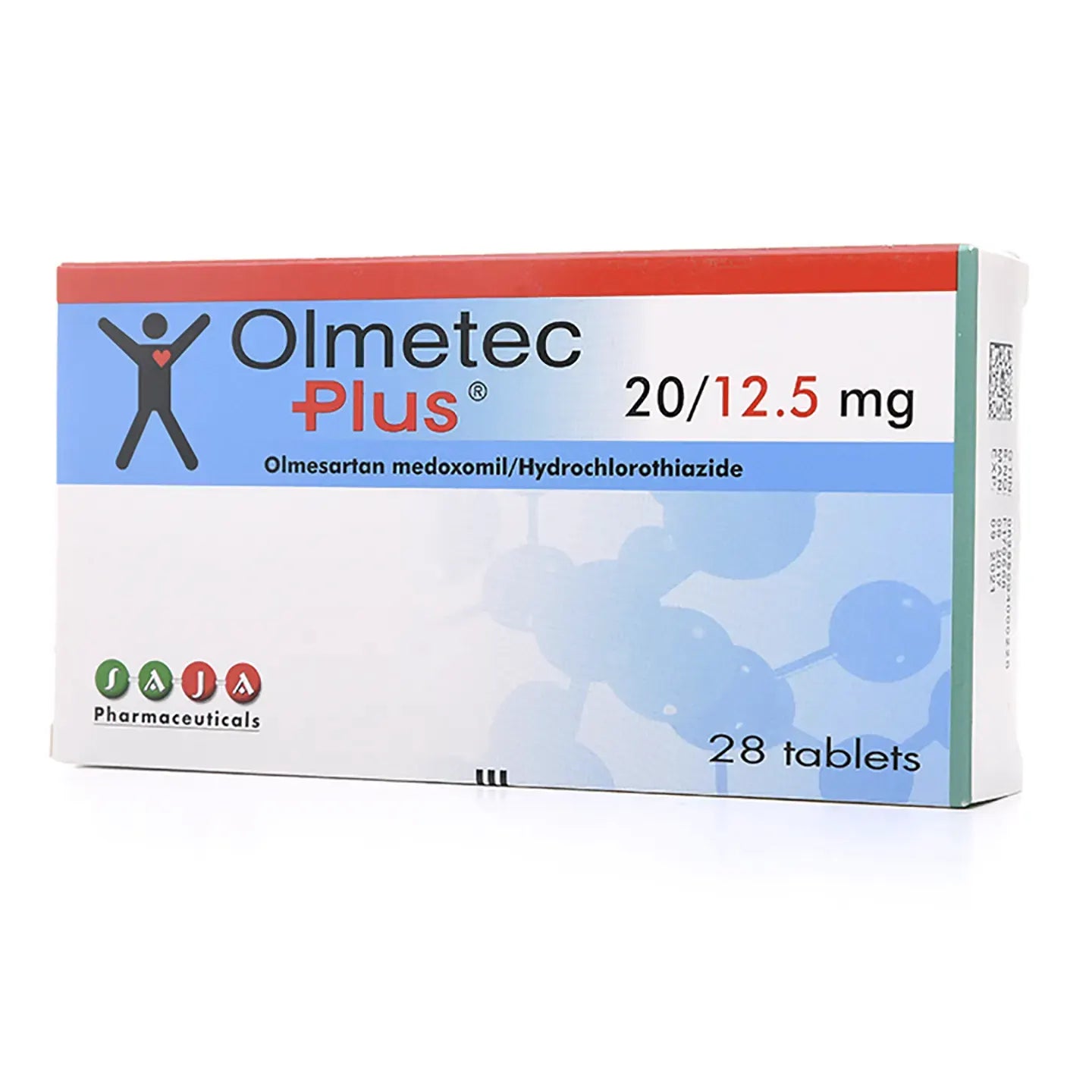 Olmetec Plus 20/12.5Mg 28 Tablets