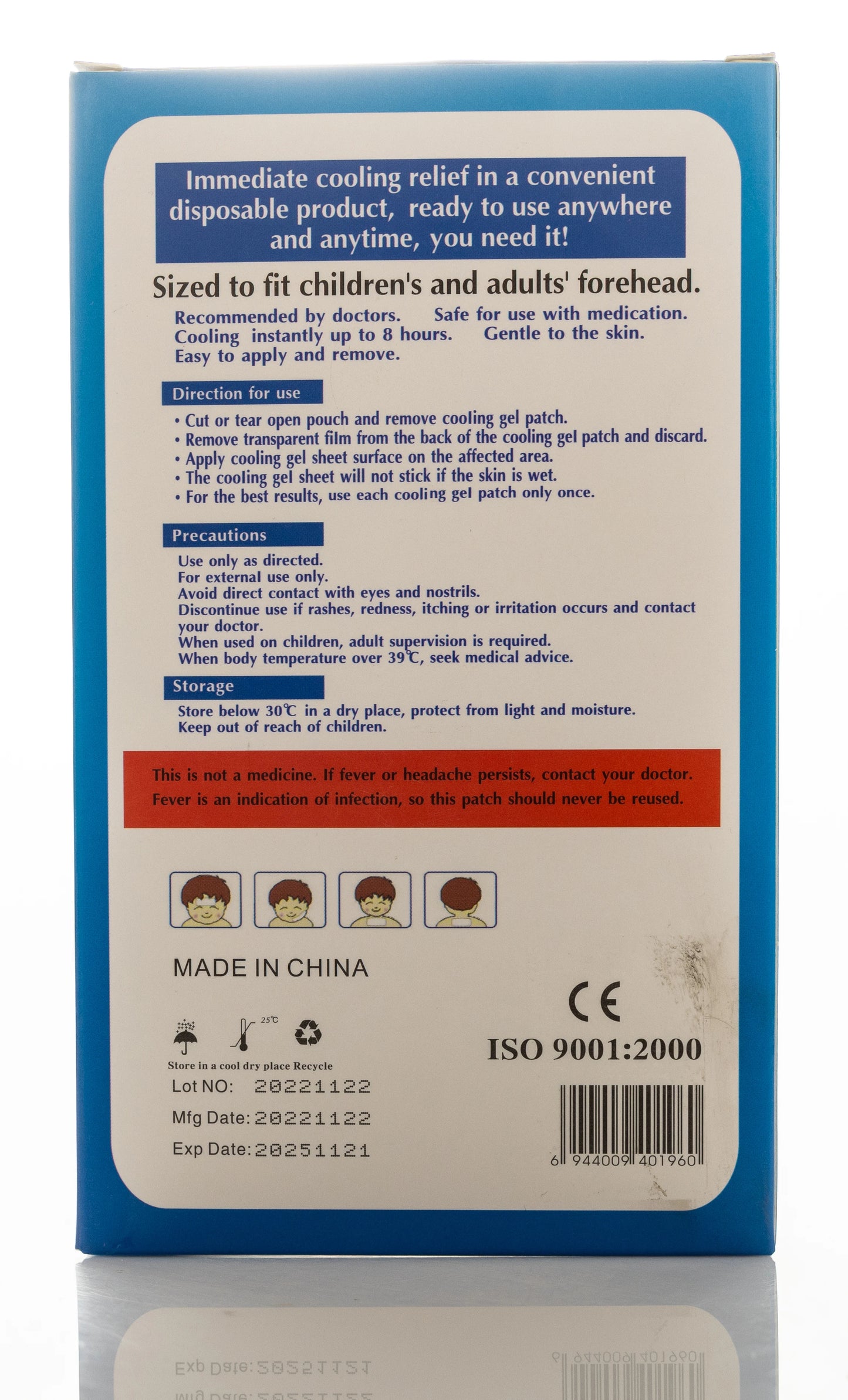 Paulette Co Ice Cooling Patch 8 Pieces