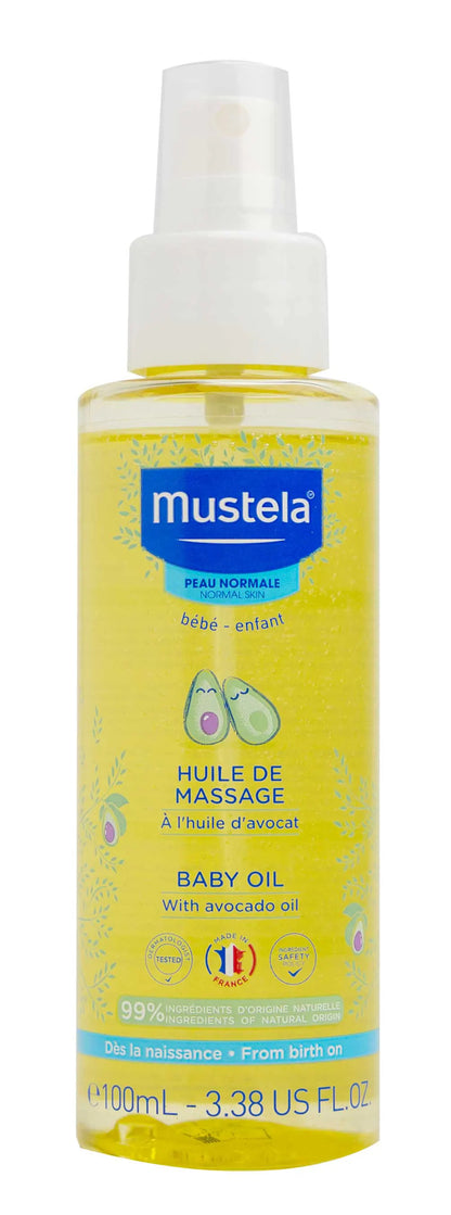 Mustela Baby Massage Oil 100 Ml