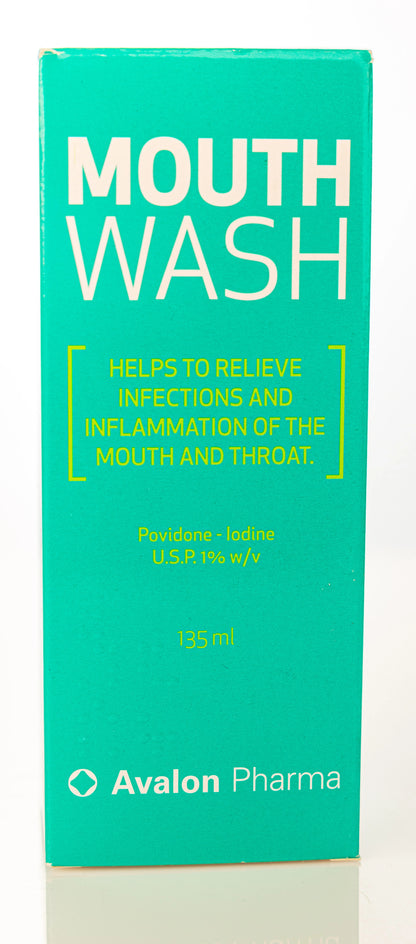 Avalon Povidone-Iodine 1%  Mouthwash 135ml